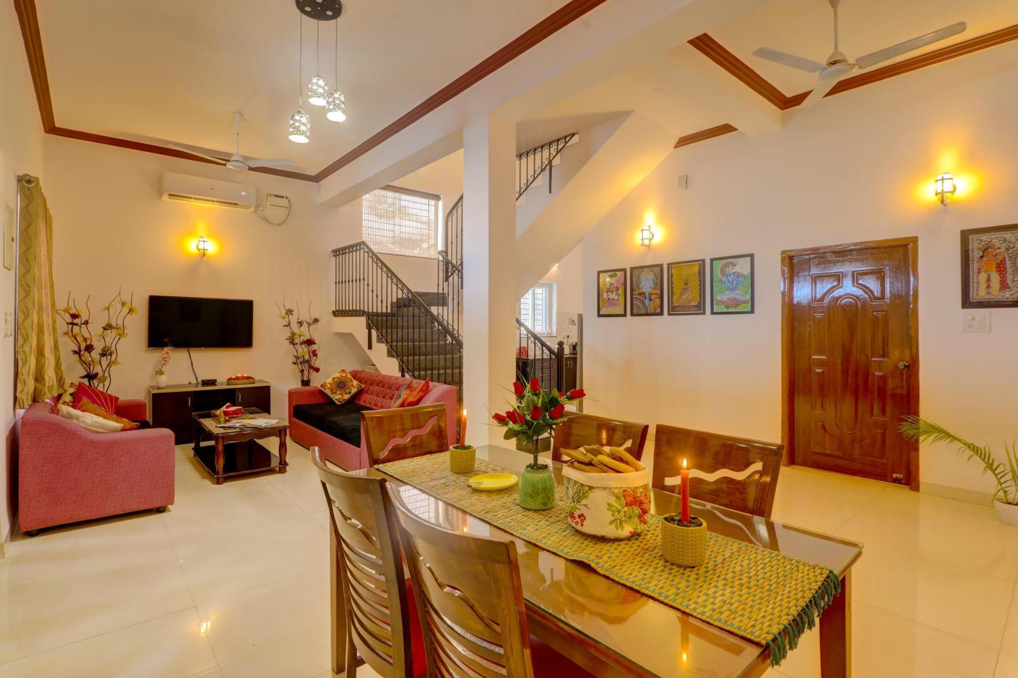 Jaqk Holidays - 9Bhk Villa For Big Groups, Private Pool-Wifi-Cartaker-Parking, North Goa Baga Exterior photo